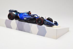 Williams FW44 Mercedes #23 A. Albon Bahrain GP 2022 Case Edition Minichamps 1:18 147220123 Résine — image 4 sur 7