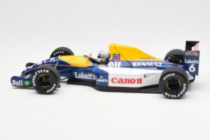 Williams Renault FW14 #6 R. Patrese F1 1991 Minichamps 1:18 100910006 Métal Moulé — image 4 sur 8