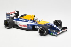 Williams Renault FW14 #6 R. Patrese F1 1991 Minichamps 1:18 100910006 Métal Moulé — image 6 sur 8