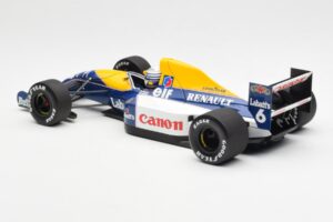 Williams Renault FW14 #6 R. Patrese F1 1991 Minichamps 1:18 100910006 Métal Moulé — image 7 sur 8