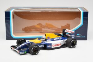 Williams Renault FW14 #6 R. Patrese F1 1991 Minichamps 1:18 100910006 Métal Moulé — image 8 sur 8