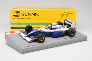 Williams Renault FW16 #2 A. Senna Test Car 1994 Minichamps 1:18 543941800 Métal Moulé — image 7 sur 7
