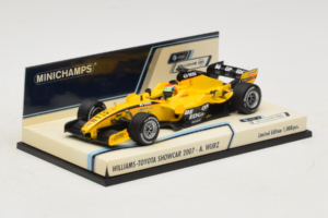 Williams FW29 Toyota A. Wurz Williams F1 Team Showcar 2007 Minichamps 1:43 400070087 Métal Moulé — image 2 sur 5