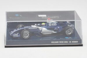 Williams FW28 Toyota #7 M. Webber F1 2006 Minichamps 1:43 400060009 Métal Moulé — image 5 sur 5