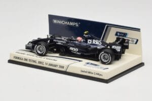 Williams Toyota FW29B K. Nakajima Jerez Test 14 Janvier 2008 Minichamps 1:43 400080108 Métal Moulé — image 3 sur 5