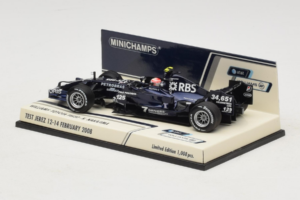 Williams FW30 Toyota #8 K. Nakajima Test Jerez Feb 2008 Minichamps 1:43 400080208 Métal Moulé — image 3 sur 5