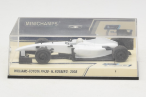 Williams FW30 Toyota #7 N. Rosberg Prototype F1 2008 Minichamps 1:43 400080007 Métal Moulé — image 4 sur 5