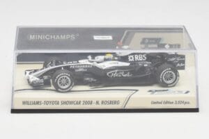 Williams FW30 Toyota Showcar #16 N. Rosberg F1 2008 Minichamps 1:43 400080077 Métal Moulé — image 5 sur 5