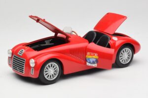 Ferrari 166 MM Barchetta Rouge Hot Wheels 1:18 B6054 Métal Moulé — image 2 sur 8