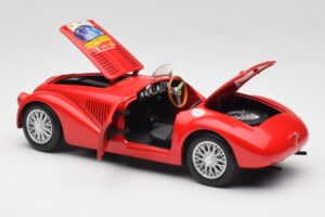 Ferrari 166 MM Barchetta Rouge Hot Wheels 1:18 B6054 Métal Moulé — image 5 sur 8