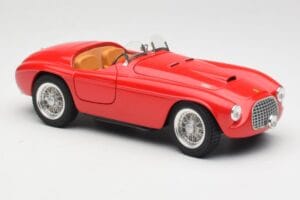 Ferrari 166 MM Rouge Hot Wheels 1:18 L2989 Métal Moulé — image 6 sur 8
