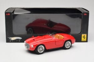 Ferrari 166 MM Rouge Hot Wheels 1:18 L2989 Métal Moulé — image 8 sur 8