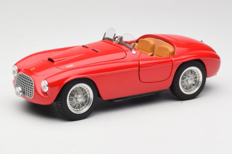 Ferrari 166 MM Rouge Hot Wheels 1:18 L2989 Métal Moulé