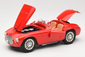 Ferrari 166 MM Barchetta Rouge Hot Wheels 1:18 B6054-1 Métal Moulé — image 2 sur 8