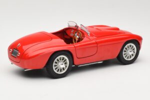 Ferrari 166 MM Barchetta Rouge Hot Wheels 1:18 B6054-1 Métal Moulé — image 3 sur 8