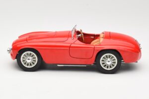 Ferrari 166 MM Barchetta Rouge Hot Wheels 1:18 B6054-1 Métal Moulé — image 4 sur 8