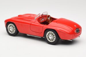 Ferrari 166 MM Barchetta Rouge Hot Wheels 1:18 B6054-1 Métal Moulé — image 7 sur 8