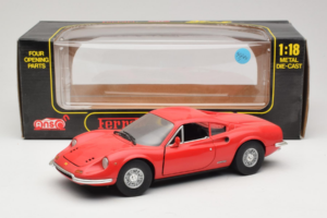 Ferrari Dino 246 GT Rouge Anson 1:18 303597 Métal Moulé — image 8 sur 8