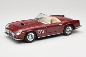 Ferrari 250 GT California Spider LWB Rouge Bordeaux Hot Wheels 1:18 25727 Métal Moulé