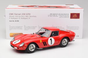 Ferrari 250 GTO #1 P. Rodriguez / W. Mairesse Paris 1000km 1962 CMC 1:18 M-254 Métal Moulé — image 6 sur 6