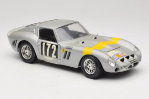 Ferrari 250 GTO #172 L. Bianchi / G. Berger Tour de France 1962 Argent Édition Limitée Bburago 1:18 3011-S1 Métal Moulé — image 6 sur 8