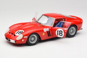 Ferrari 250 GTO #18 P. Rodriguez Daytona Continental 3 Hours Winner 1963 Kyosho 1:18 08438F Métal Moulé — image 2 sur 8