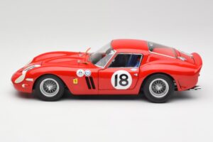 Ferrari 250 GTO #18 P. Rodriguez Daytona Continental 3 Hours Winner 1963 Kyosho 1:18 08438F Métal Moulé — image 4 sur 8