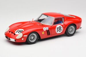 Ferrari 250 GTO #18 P. Rodriguez Daytona Continental 3 Hours Winner 1963 Kyosho 1:18 08438F Métal Moulé