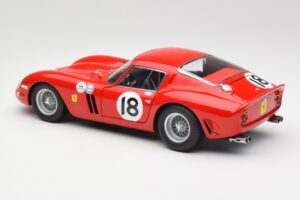 Ferrari 250 GTO #18 P. Rodriguez Daytona Continental 3 Hours Winner 1963 Kyosho 1:18 08438F Métal Moulé — image 7 sur 8