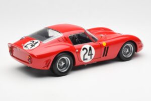 Ferrari 250 GTO #24 J. Blaton / G. Langlois 2nd 24 Hours of Le Mans 1963 Kyosho 1:18 08432C Métal Moulé — image 3 sur 8
