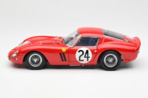 Ferrari 250 GTO #24 J. Blaton / G. Langlois 2nd 24 Hours of Le Mans 1963 Kyosho 1:18 08432C Métal Moulé — image 4 sur 8