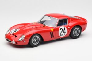 Ferrari 250 GTO #24 J. Blaton / G. Langlois 2nd 24 Hours of Le Mans 1963 Kyosho 1:18 08432C Métal Moulé