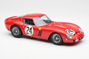 Ferrari 250 GTO #24 J. Blaton / G. Langlois 2nd 24 Hours of Le Mans 1963 Kyosho 1:18 08432C Métal Moulé — image 6 sur 8