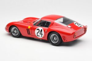 Ferrari 250 GTO #24 J. Blaton / G. Langlois 2nd 24 Hours of Le Mans 1963 Kyosho 1:18 08432C Métal Moulé — image 7 sur 8