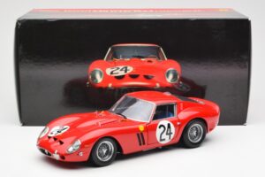 Ferrari 250 GTO #24 J. Blaton / G. Langlois 2nd 24 Hours of Le Mans 1963 Kyosho 1:18 08432C Métal Moulé — image 8 sur 8