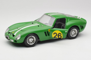 Ferrari 250 GTO #26 Vert Rayures Blanches 1962 Bburago 1:18 3011-G3 Métal Moulé — image 2 sur 8