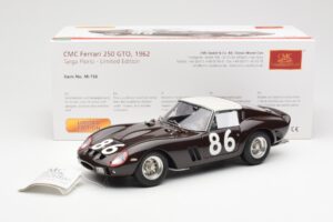 Ferrari 250 GTO #86 Targa Florio 1962 CMC 1:18 M-156 Métal Moulé — image 6 sur 6