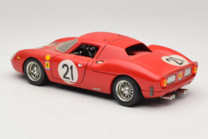 Ferrari 250 LM #21 M. Gregory / J. Rindt 24 Hours of Le Mans 1965 Bburago 1:18 3033-P2 Métal Moulé — image 7 sur 8
