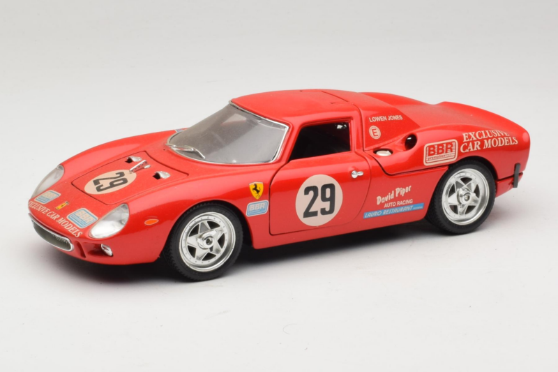 Ferrari 250 LM #29 Owens / Jones Monza 1992 Édition Limitée Bburago 1:18 3033-P3 Métal Moulé