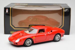Ferrari 250 Le Mans Rouge Bburago 1:18 3033 Métal Moulé — image 8 sur 8