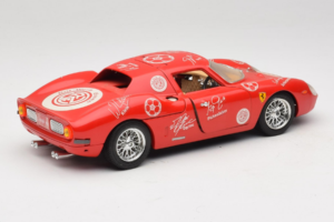 Ferrari 250 LM Rouge Blanc Essen Autographs Édition Limitée Bburago 1:18 3033-P4 Métal Moulé — image 3 sur 8