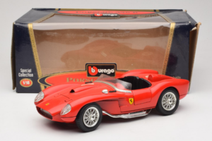 Ferrari 250 Testa Rossa #14 Rouge Replacement Box 1957 Bburago 1:18 3007-R1 Métal Moulé — image 8 sur 8