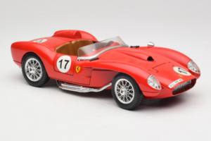 Ferrari 250 Testa Rossa #17 Rouge 1957 Bburago 1:18 3007-R4 Métal Moulé — image 6 sur 8