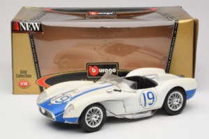 Ferrari 250 Testa Rossa #19 Blanc Replacement Box 1957 Bburago 1:18 3007-R5 Métal Moulé — image 8 sur 8