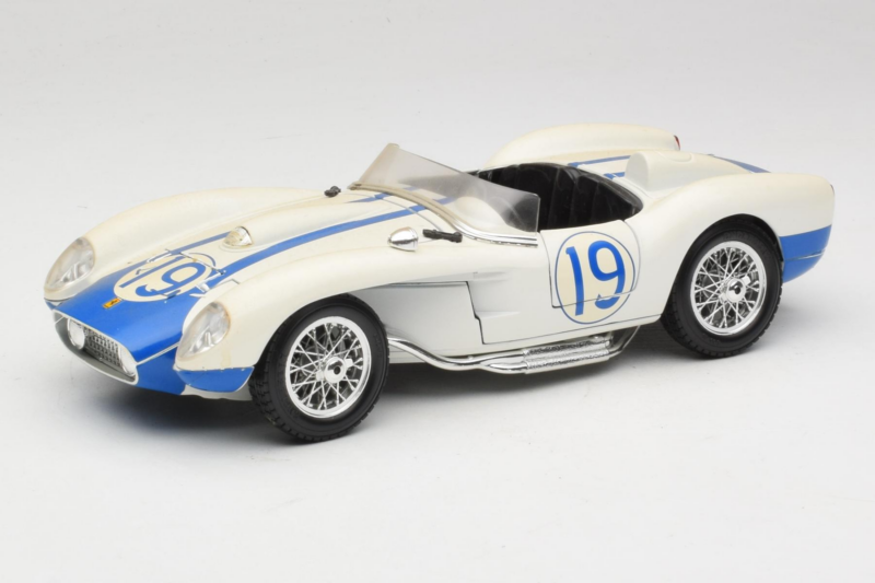 Ferrari 250 Testa Rossa #19 Blanc Replacement Box 1957 Bburago 1:18 3007-R5 Métal Moulé