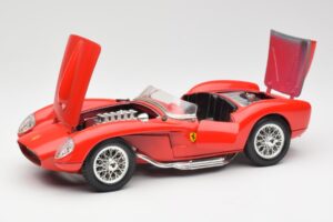 Ferrari 250 Testa Rossa Rouge Bburago 1:18 3007 Métal Moulé — image 2 sur 8