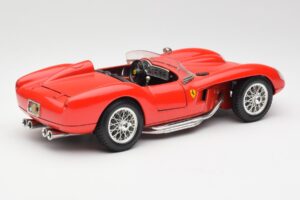 Ferrari 250 Testa Rossa Rouge Bburago 1:18 3007 Métal Moulé — image 3 sur 8