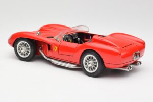 Ferrari 250 Testa Rossa Rouge Bburago 1:18 3007 Métal Moulé — image 7 sur 8