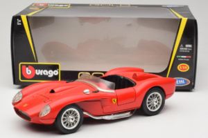 Ferrari 250 Testa Rossa Rouge Replacement Box Bburago 1:18 3007-R2 Métal Moulé — image 8 sur 8