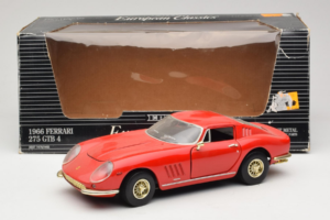 Ferrari 275 GTB/4 Rouge ERTL 1:18 7493-P1 Métal Moulé — image 8 sur 8